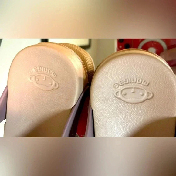 New MONIGA Pink/Purple Sandals, Size 8 - Picture 3 of 5